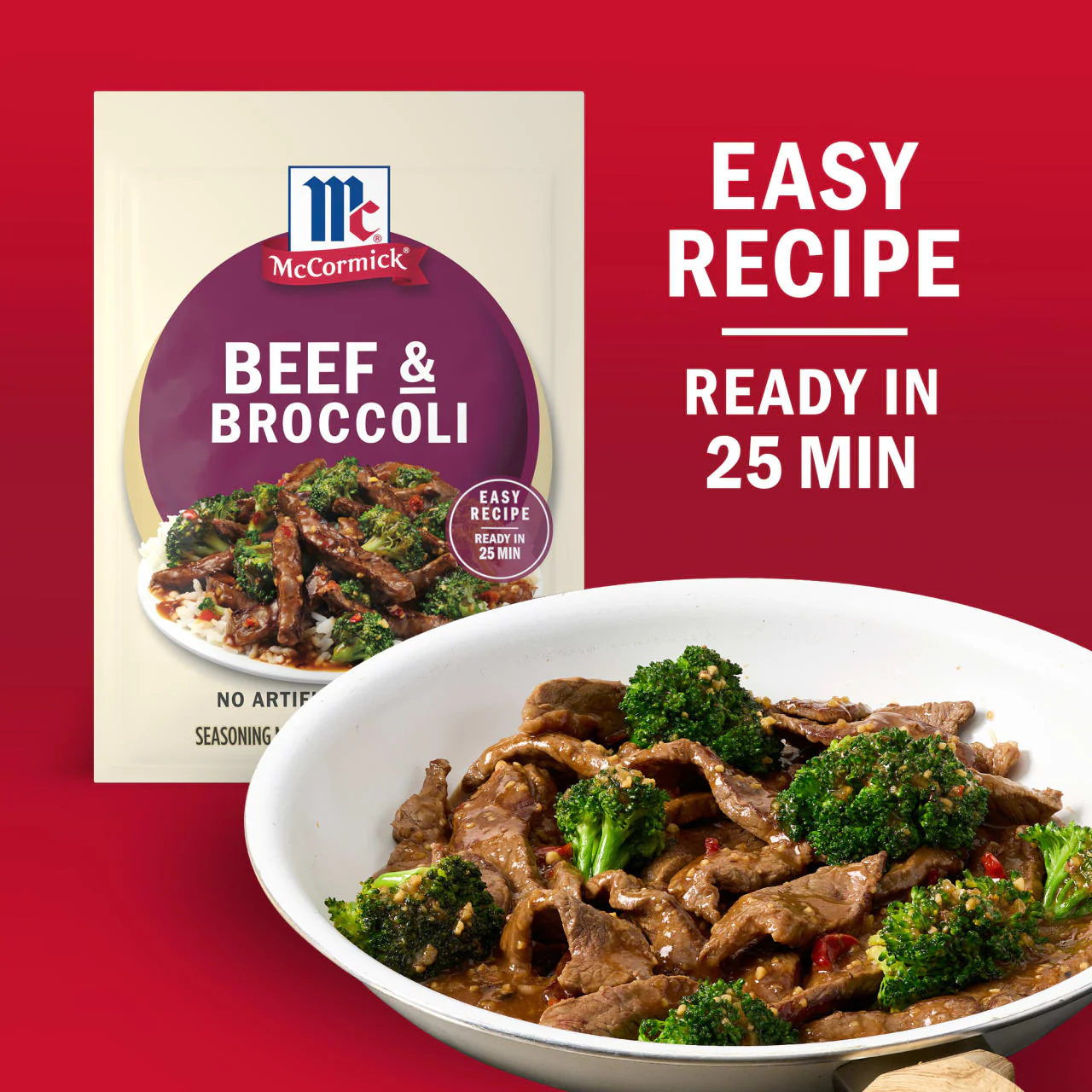 McCormick® Beef & Broccoli Seasoning Mix, 1.37 oz (6-Pack) - Image 14