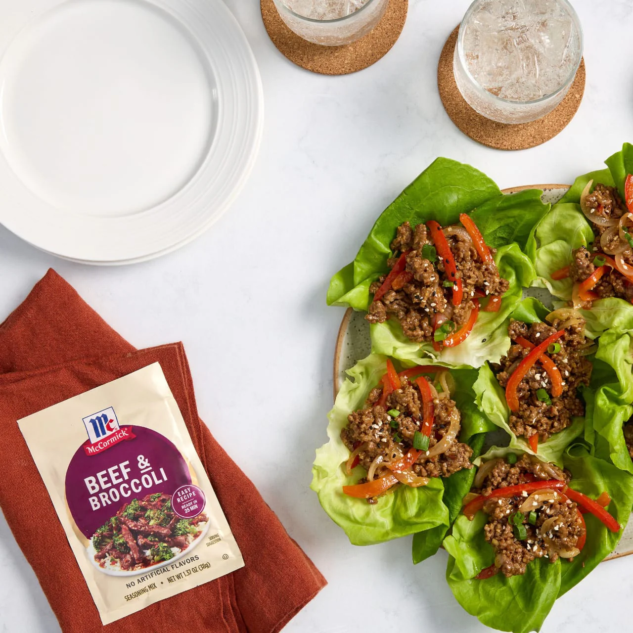 McCormick® Beef & Broccoli Seasoning Mix, 1.37 oz (6-Pack) - Image 16