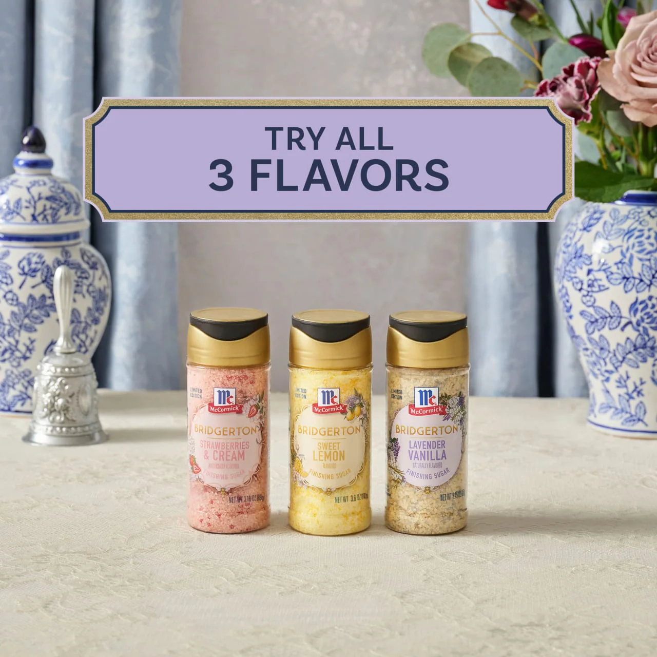 McCormick® Bridgerton™ Finishing Sugars Gift Set, Limited Edition - Image 9