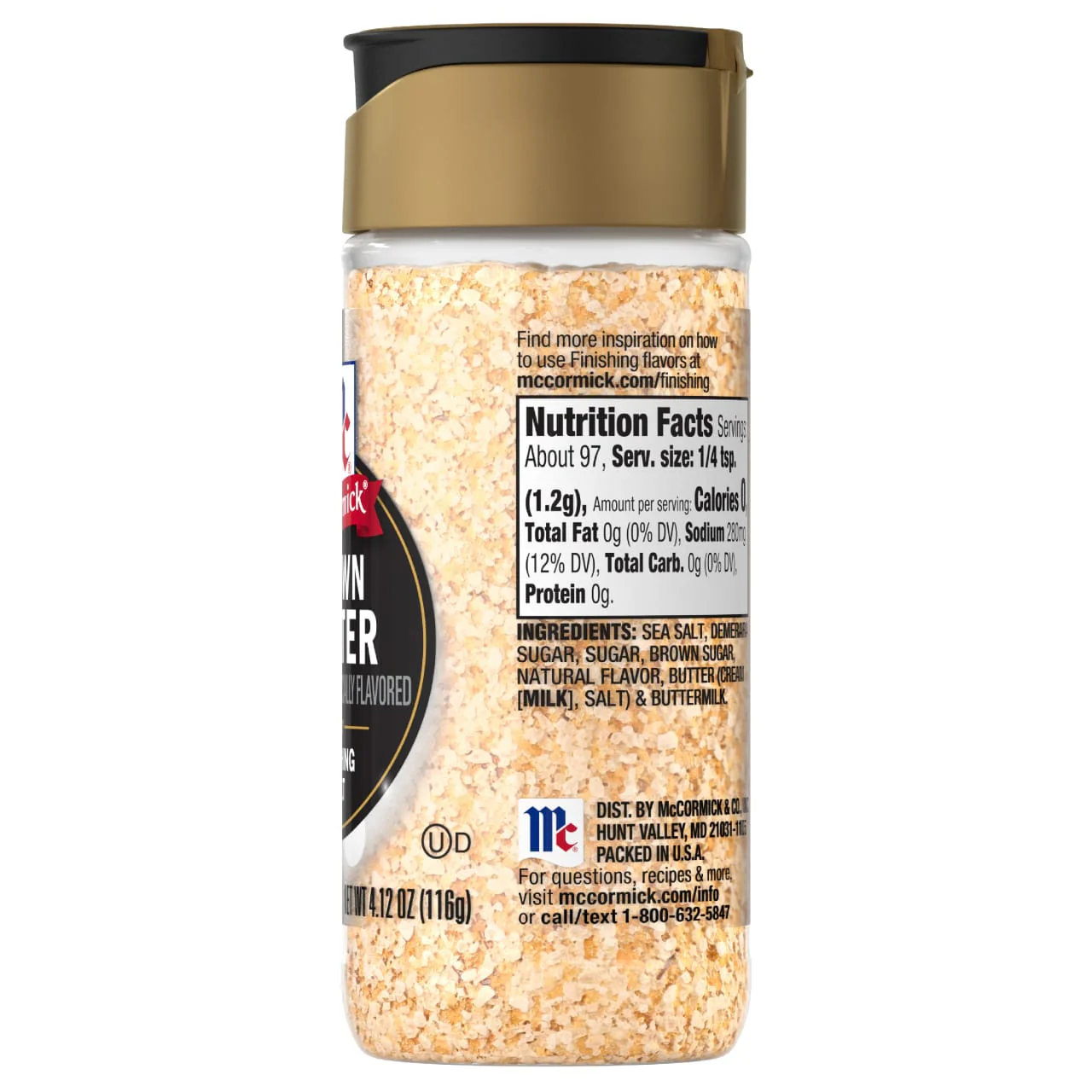McCormick® Brown Butter Finishing Salt, 4.12 oz - Image 21