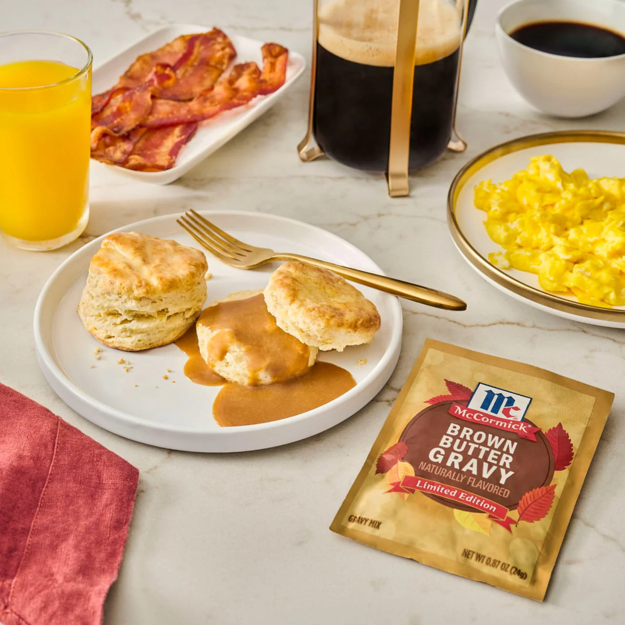 McCormick® Brown Butter Gravy Seasoning Mix, 0.87 oz (6-Pack) - Image 16