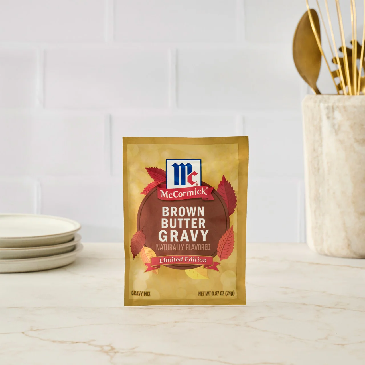 McCormick® Brown Butter Gravy Seasoning Mix, 0.87 oz (6-Pack) - Image 18