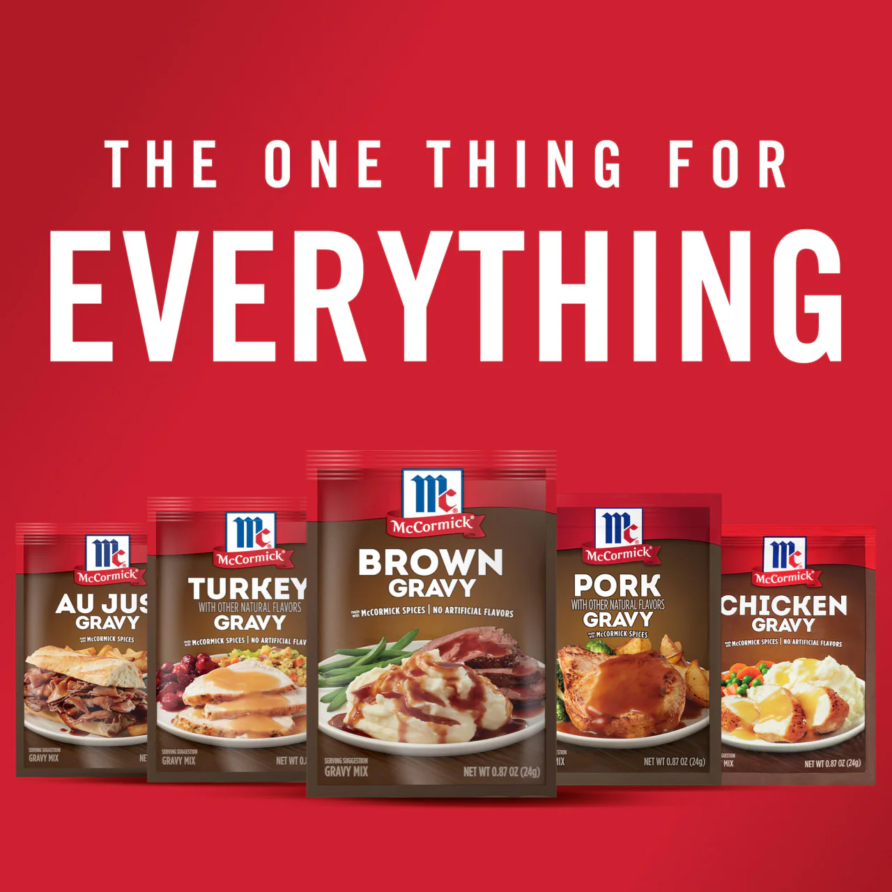 McCormick® Brown Gravy Mix, 0.87 oz (6-Pack) - Image 13