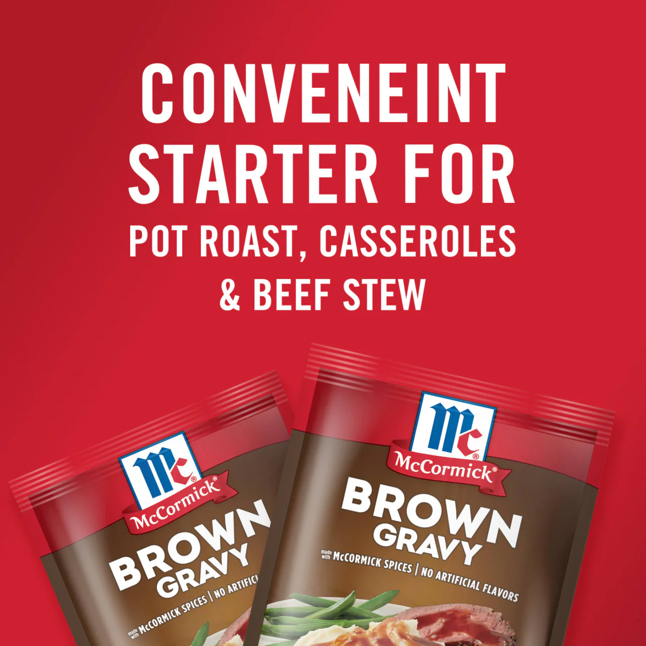 McCormick® Brown Gravy Mix, 0.87 oz (6-Pack) - Image 17