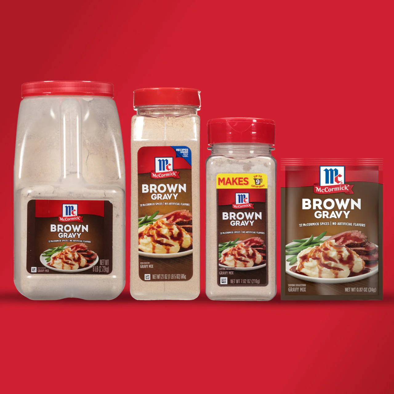 McCormick® Brown Gravy Mix, 0.87 oz (6-Pack) - Image 21