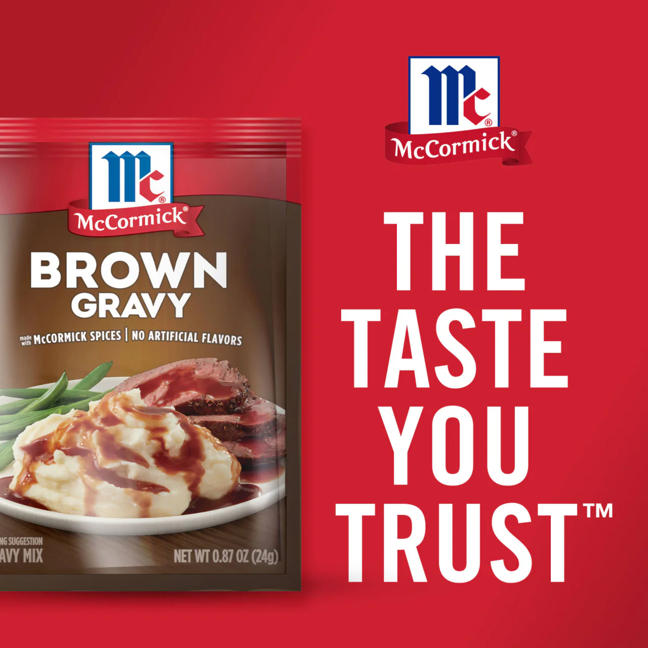 McCormick® Brown Gravy Mix, 0.87 oz (6-Pack) - Image 22