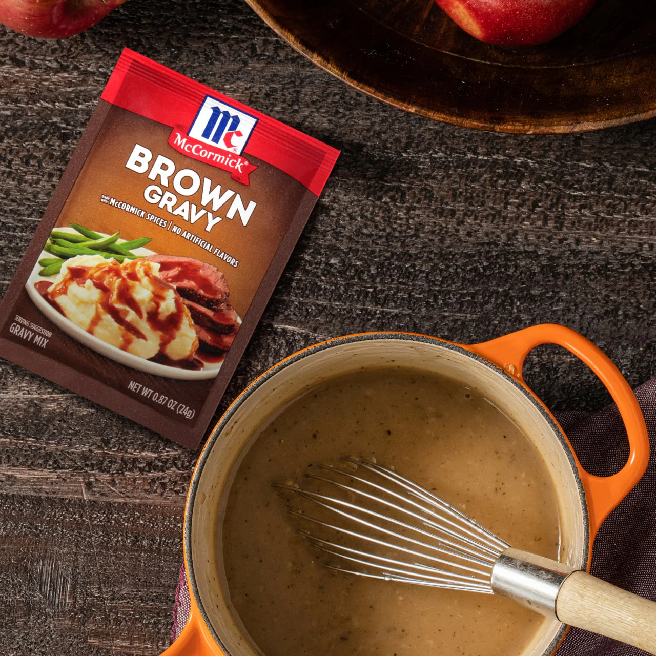 McCormick® Brown Gravy Mix, 0.87 oz (6-Pack) - Image 6
