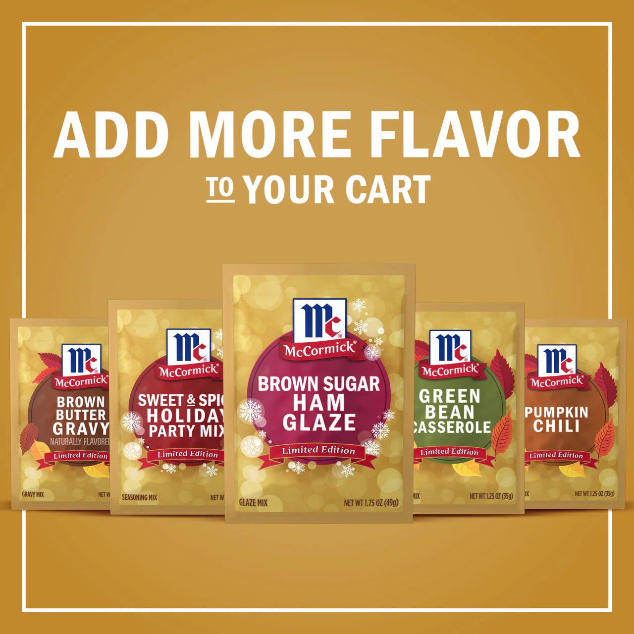 McCormick® Brown Sugar Glazed Ham Seasoning Mix, 1.75 oz (6-Pack) - Image 12
