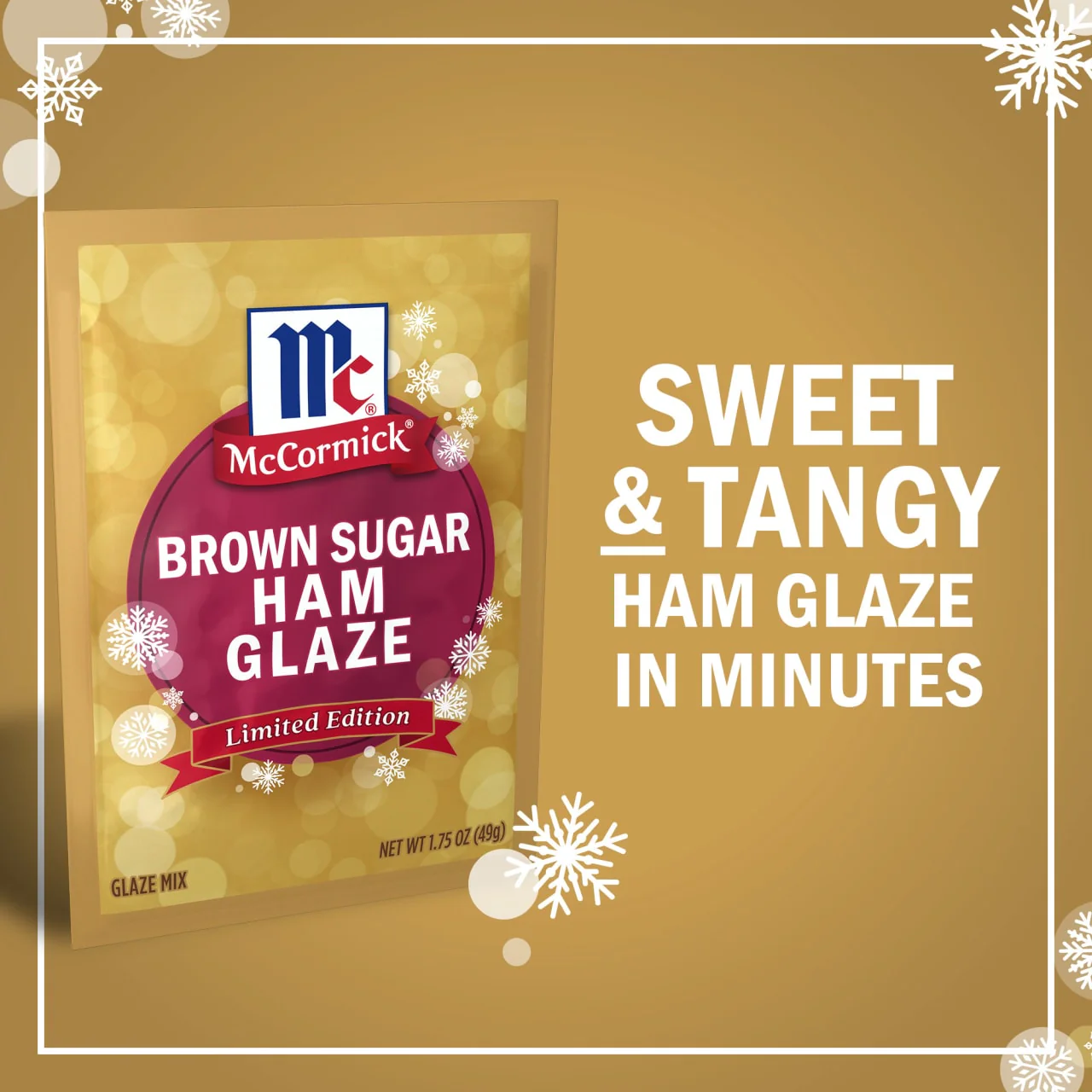 McCormick® Brown Sugar Glazed Ham Seasoning Mix, 1.75 oz (6-Pack) - Image 3