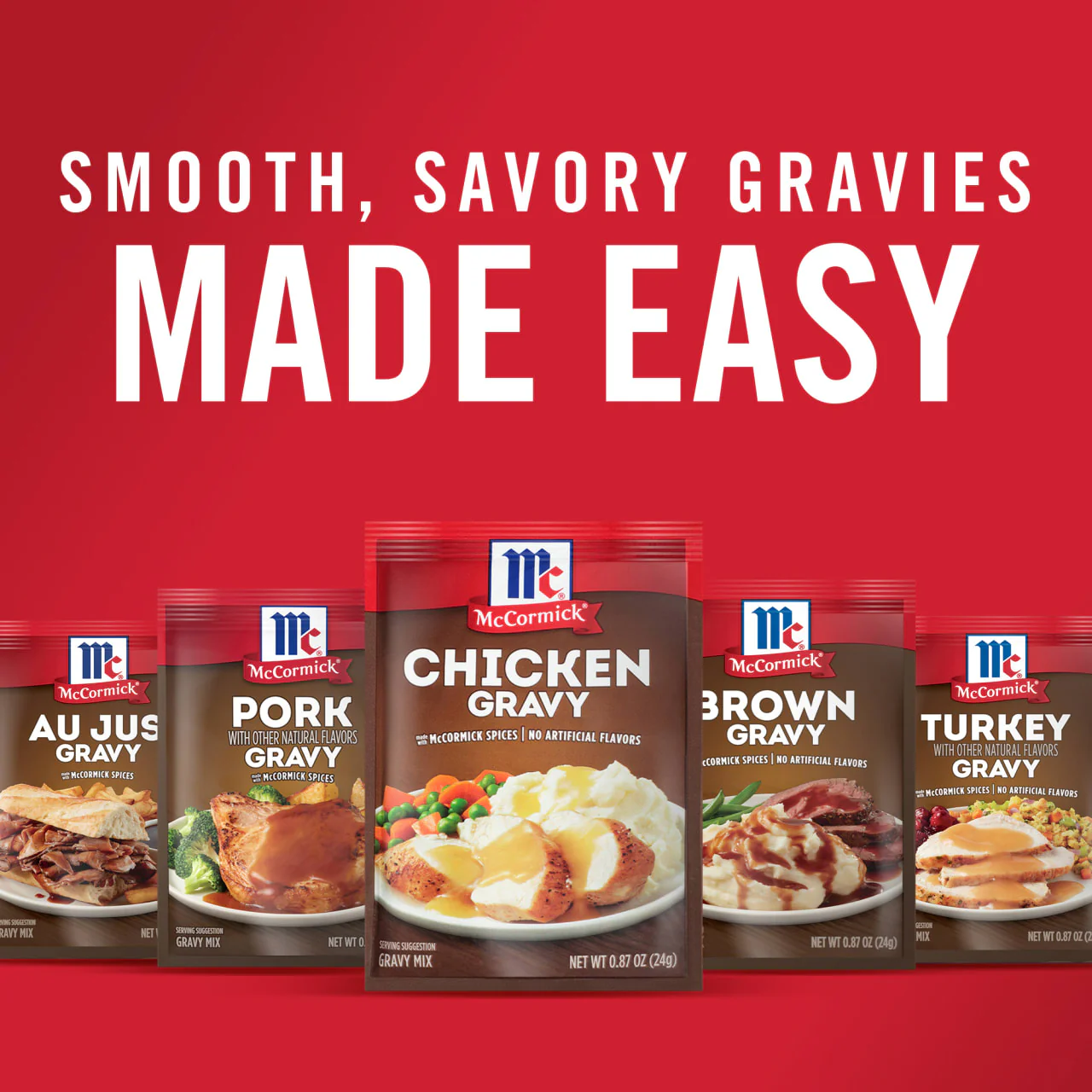 McCormick® Chicken Gravy Mix, 0.87 oz (6-Pack) - Image 12