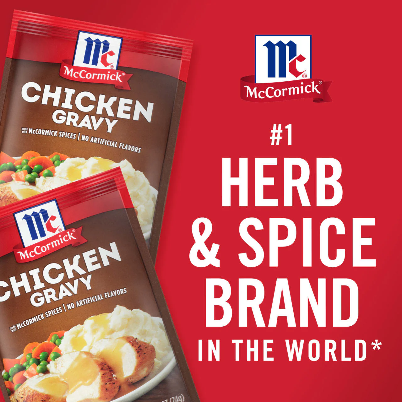 McCormick® Chicken Gravy Mix, 0.87 oz (6-Pack) - Image 8