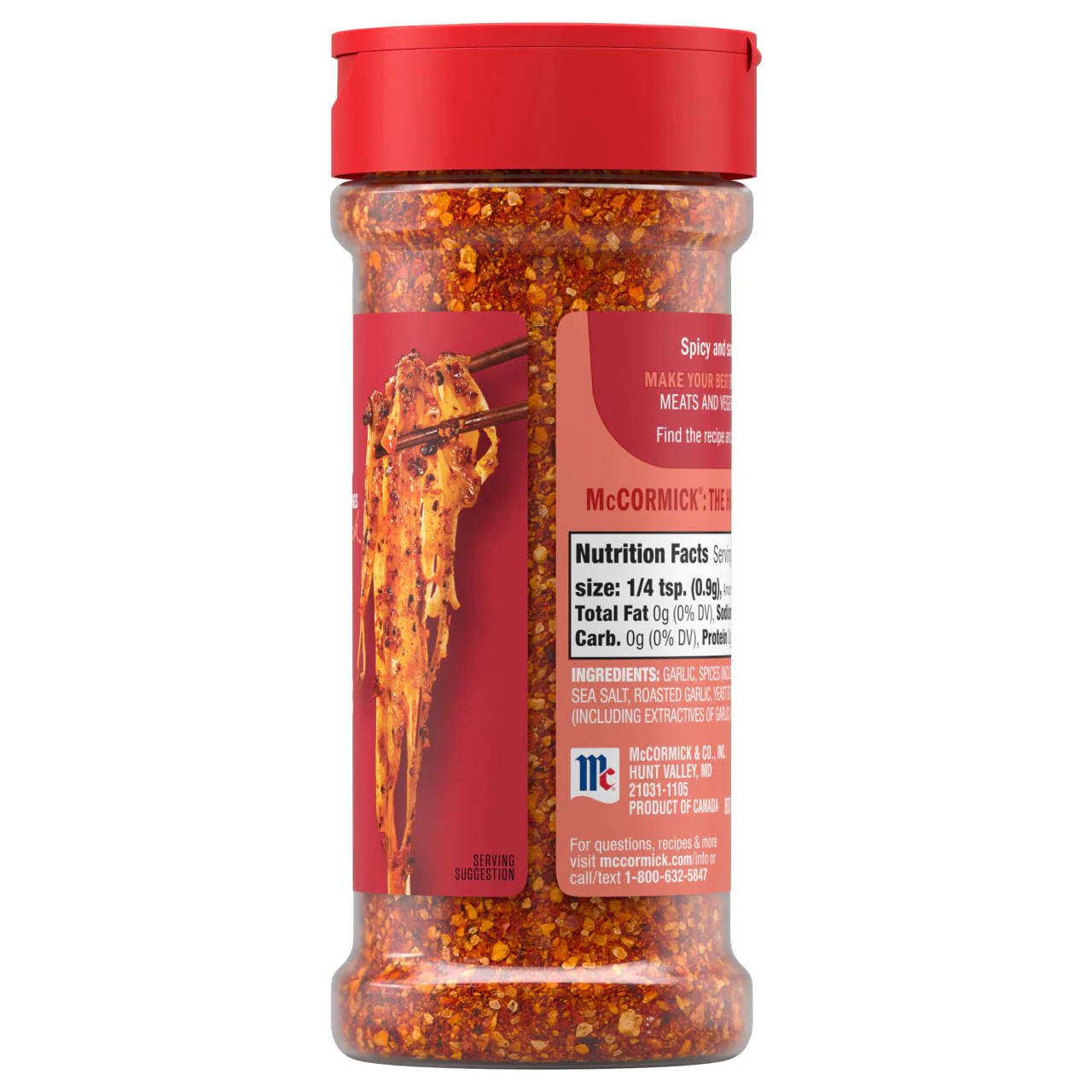 McCormick® Chili Garlic Seasoning, 5.22 oz - Image 20