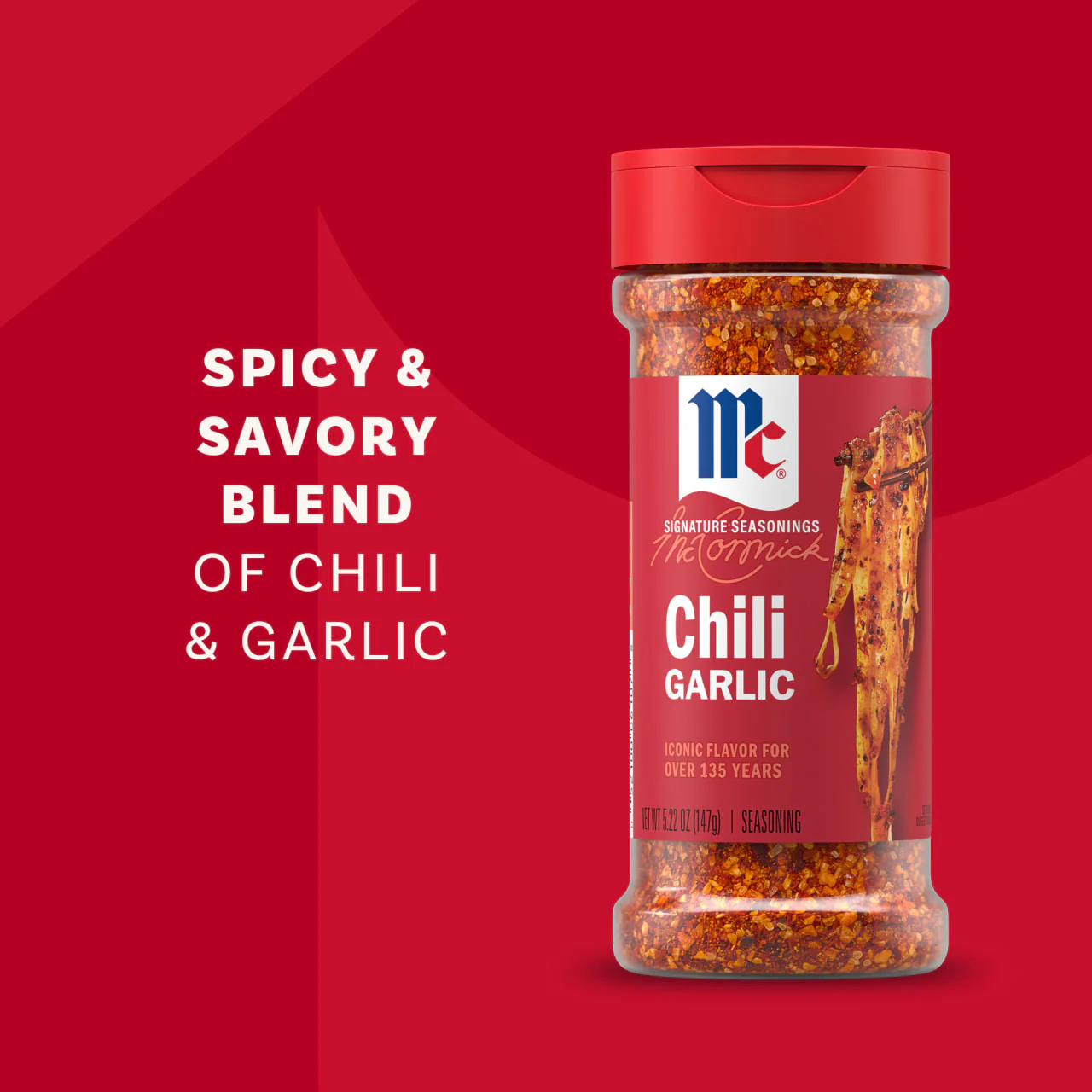 McCormick® Chili Garlic Seasoning, 5.22 oz - Image 3