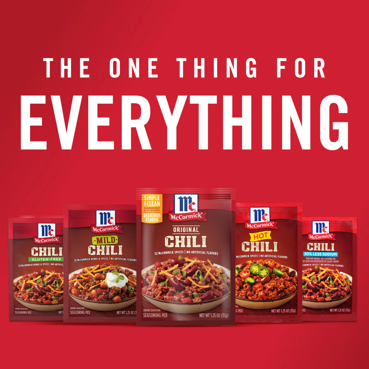 McCormick® Chili Seasoning Mix, 1.25 oz (6-Pack) - Image 12