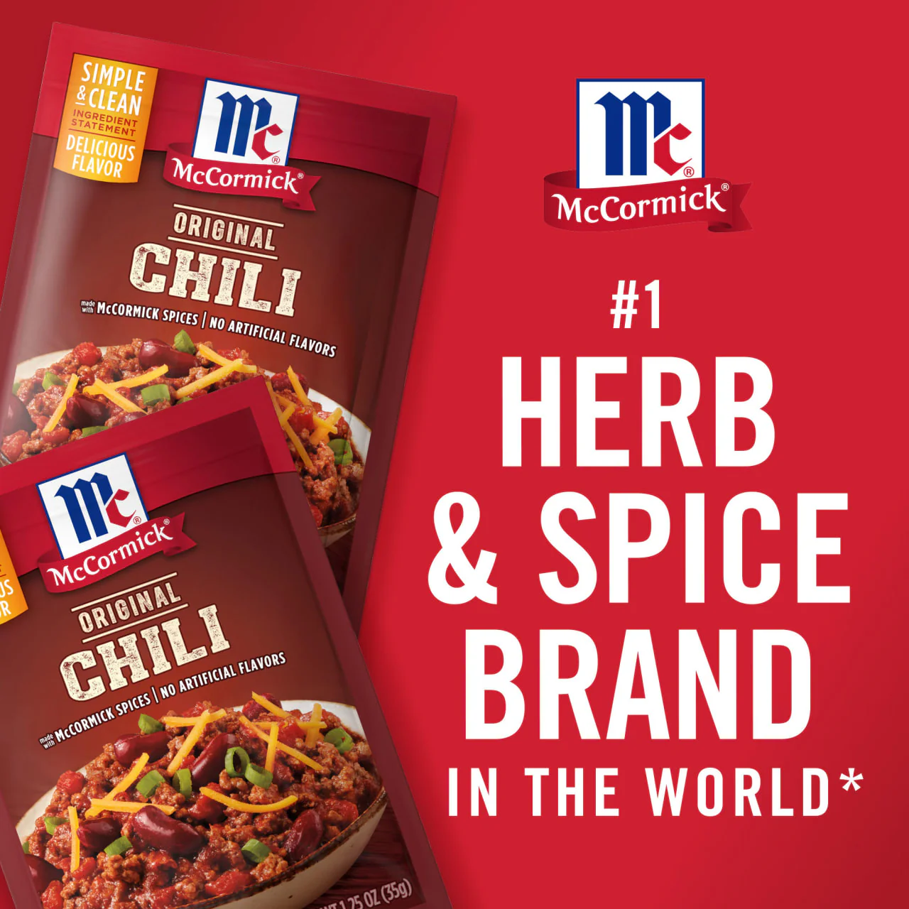 McCormick® Chili Seasoning Mix, 1.25 oz (6-Pack) - Image 21