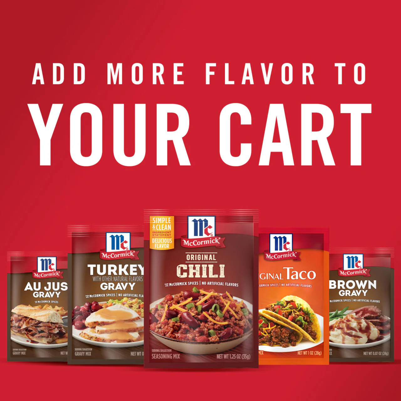 McCormick® Chili Seasoning Mix, 1.25 oz (6-Pack) - Image 22