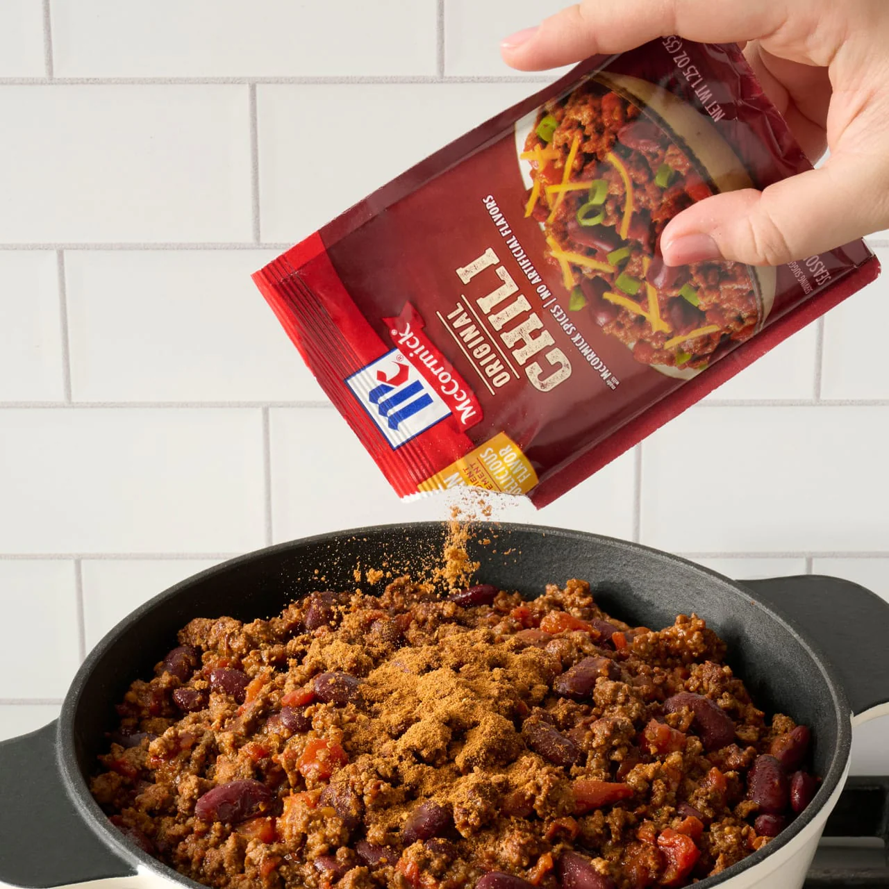 McCormick® Chili Seasoning Mix, 1.25 oz (6-Pack) - Image 5