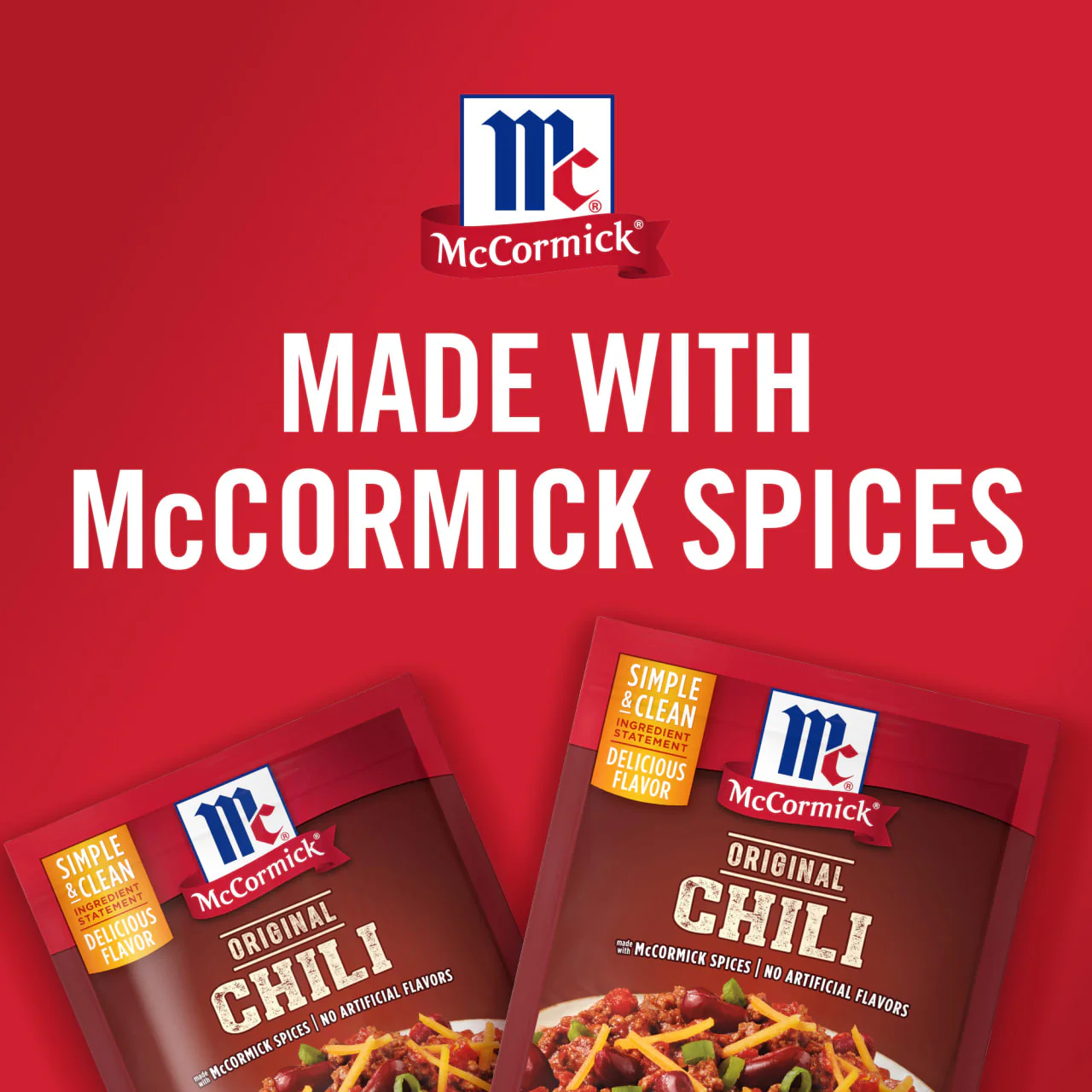 McCormick® Chili Seasoning Mix, 1.25 oz (6-Pack) - Image 8