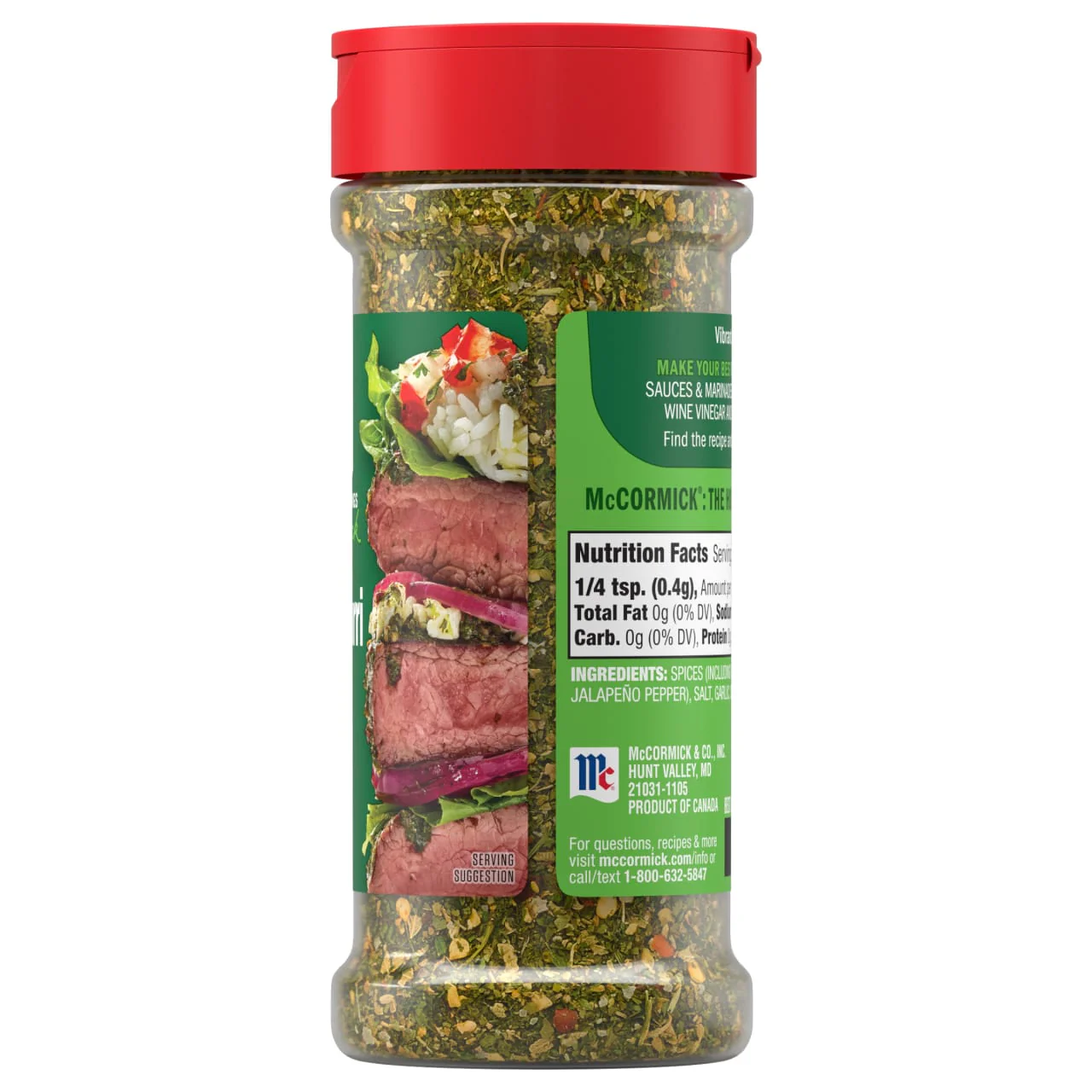 McCormick® Chimichurri Flavored Seasoning, 2.47 oz - Image 20