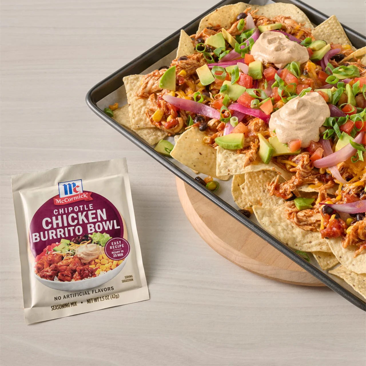 McCormick® Chipotle Chicken Burrito Bowl Seasoning Mix, 1.5 oz (6-Pack) - Image 13