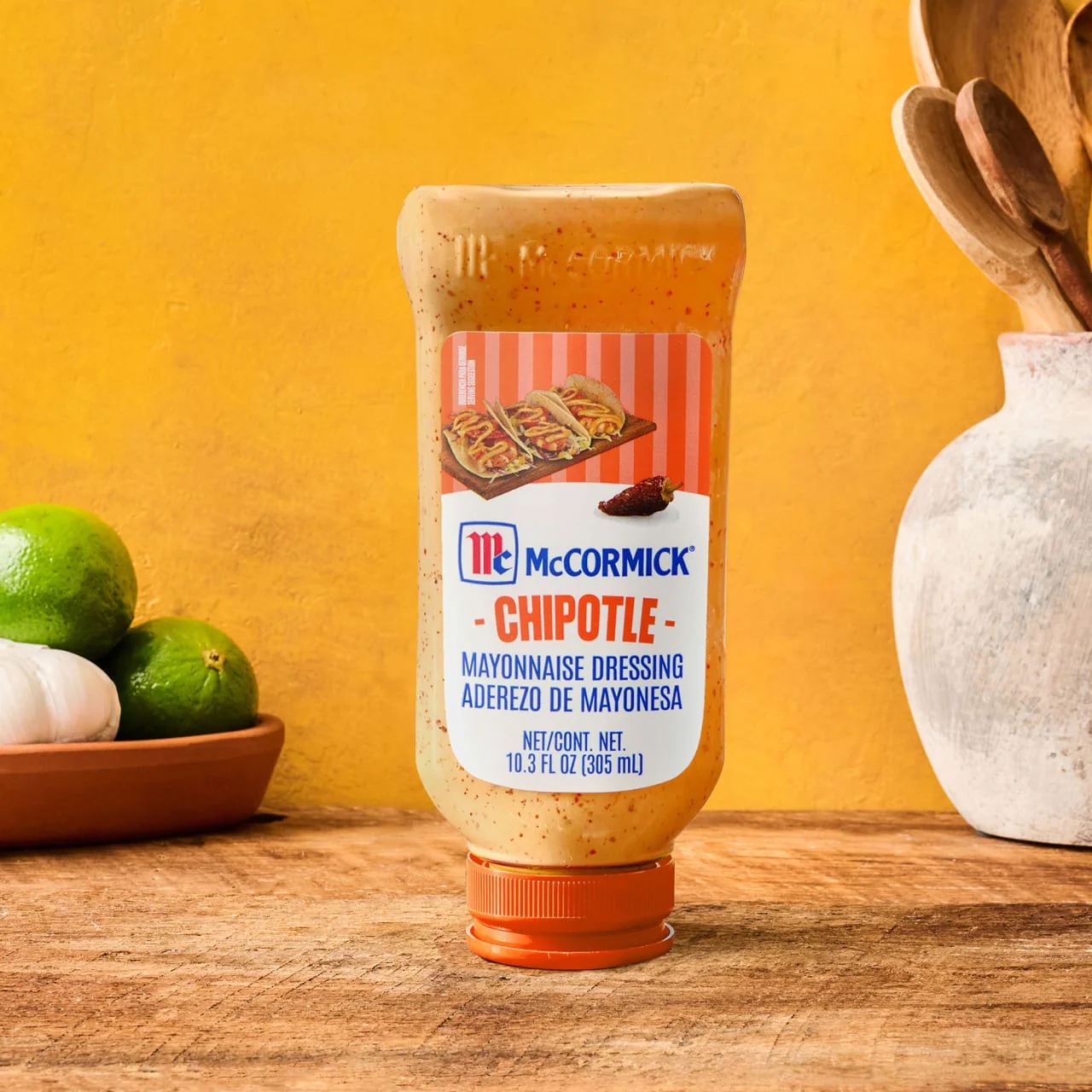 McCormick® Chipotle Mayonnaise Dressing, 10.3 fl oz - Image 19