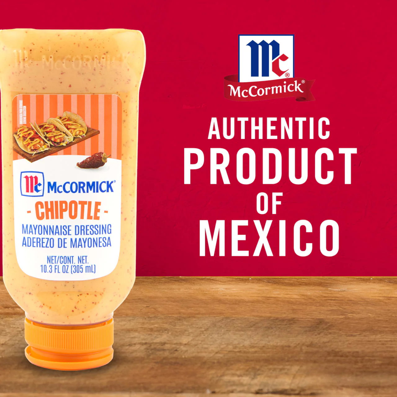 McCormick® Chipotle Mayonnaise Dressing, 10.3 fl oz - Image 20