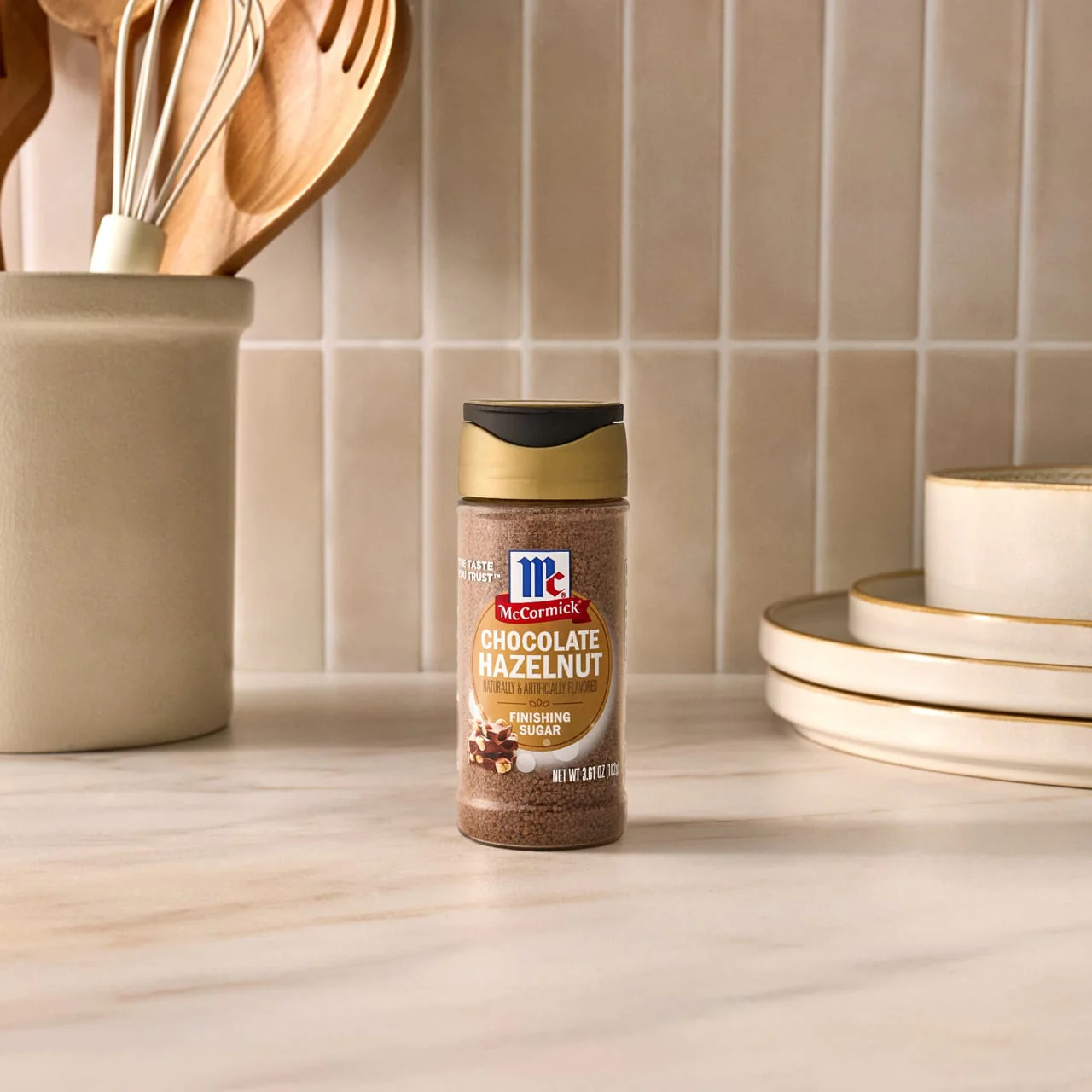 McCormick® Chocolate Hazelnut Finishing Sugar, 3.610 oz - Image 16