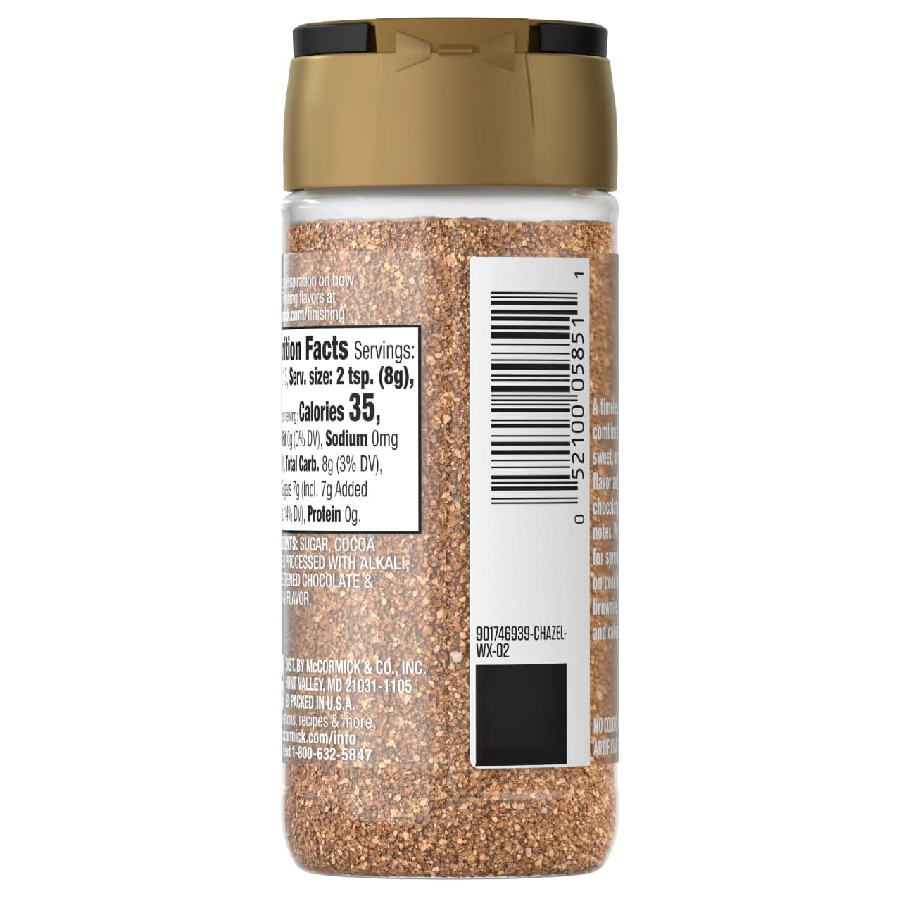 McCormick® Chocolate Hazelnut Finishing Sugar, 3.610 oz - Image 17