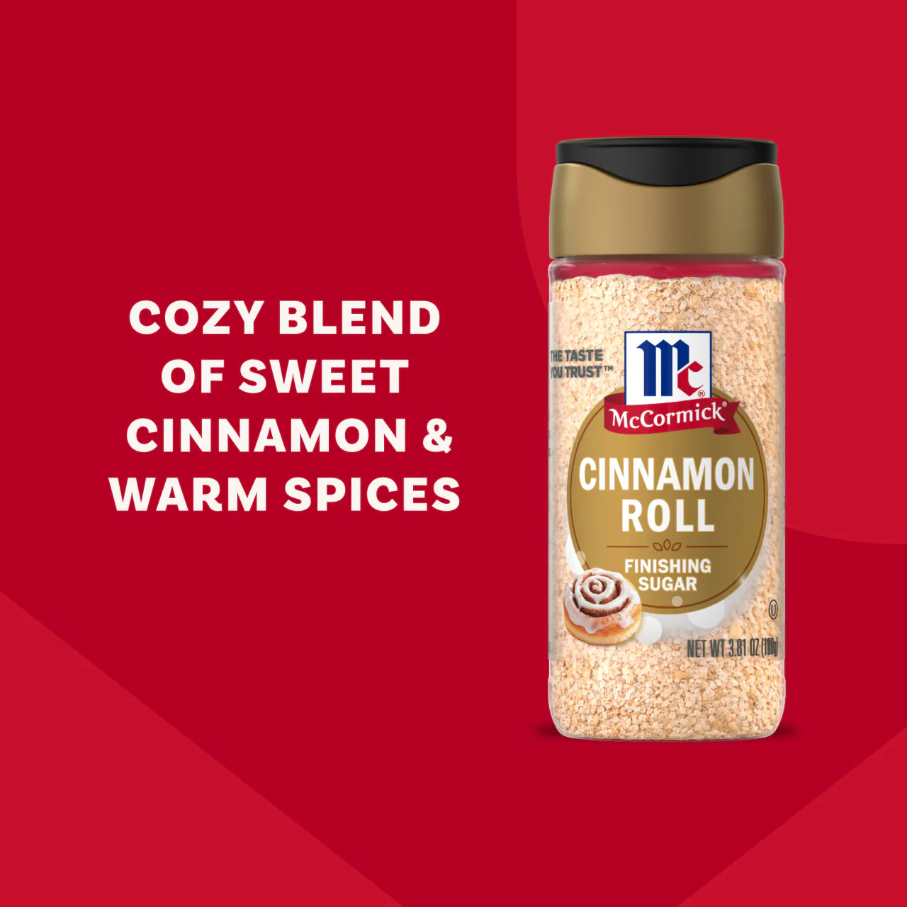 McCormick® Cinnamon Roll Finishing Sugar, 3.81 oz - Image 14