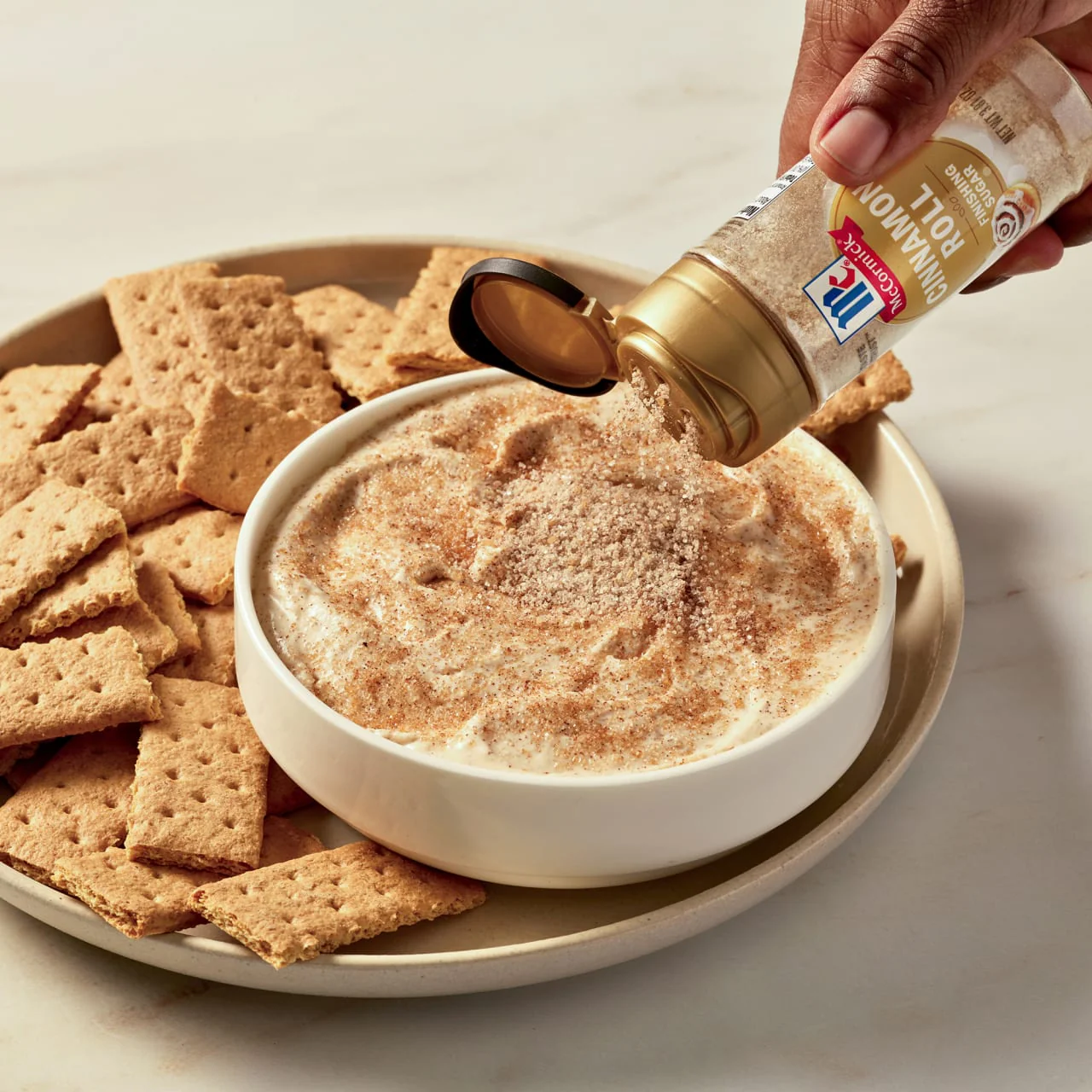 McCormick® Cinnamon Roll Finishing Sugar, 3.81 oz - Image 5