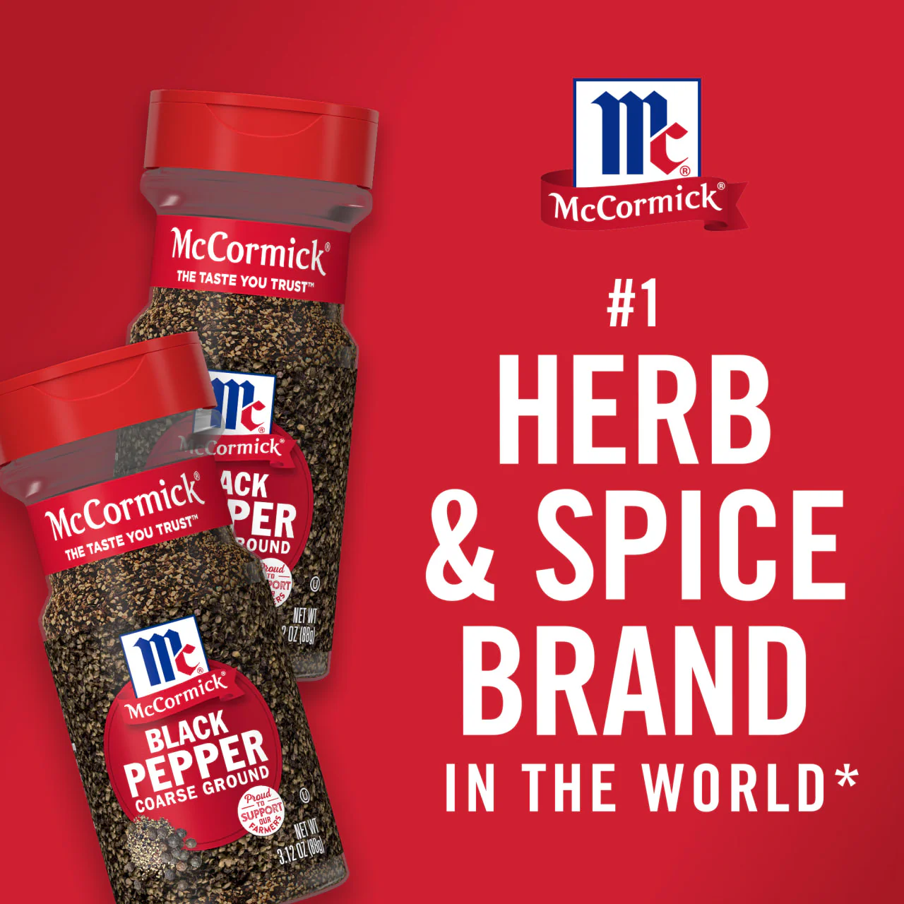 McCormick® Coarse Ground Black Pepper, 3.12 oz - Image 23