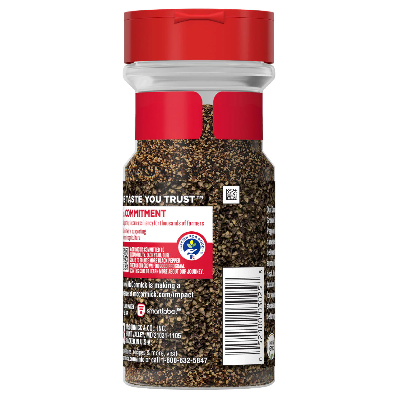 McCormick® Coarse Ground Black Pepper, 3.12 oz - Image 25