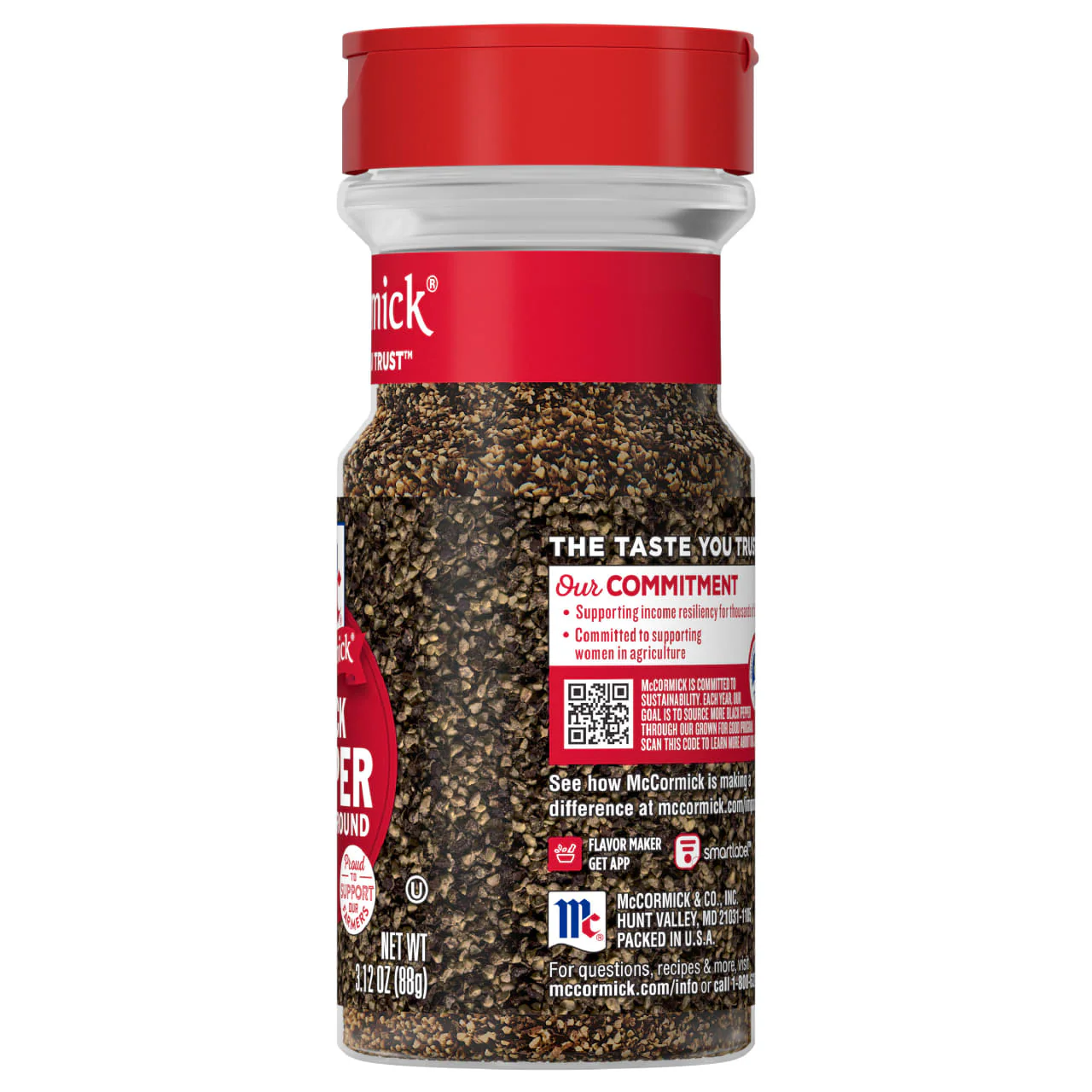 McCormick® Coarse Ground Black Pepper, 3.12 oz - Image 26