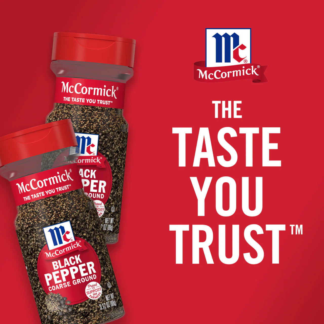 McCormick® Coarse Ground Black Pepper, 3.12 oz - Image 9