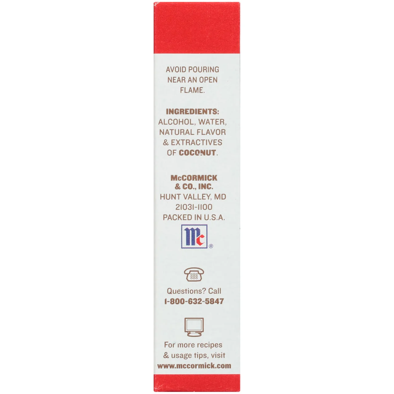 McCormick® Coconut Extract With Other Natural Flavors, 1 fl oz - Image 12