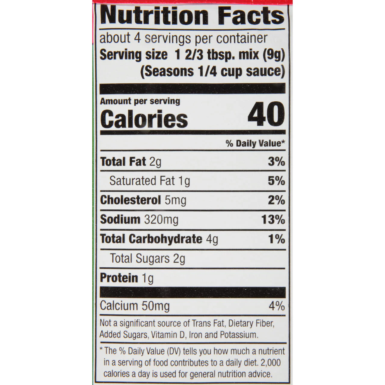 McCormick® Creamy Garlic Alfredo Sauce Mix, 1.25 oz (6-Pack) - Image 15