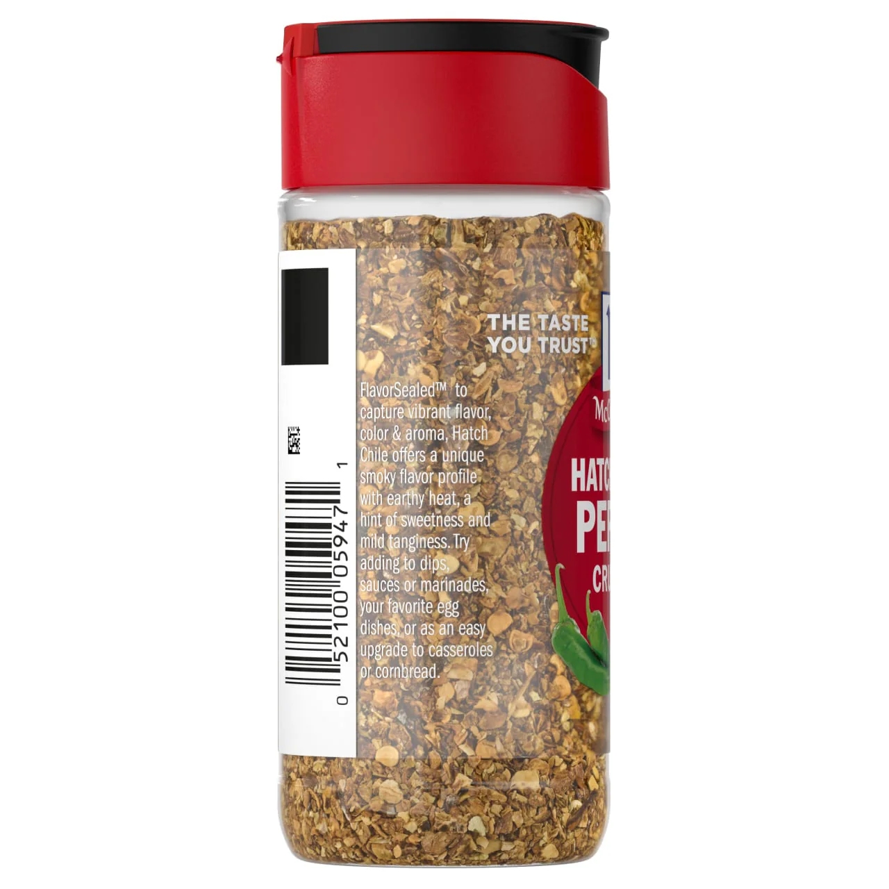 McCormick® Crushed Hatch Chile Pepper, 1.250 oz - Image 23