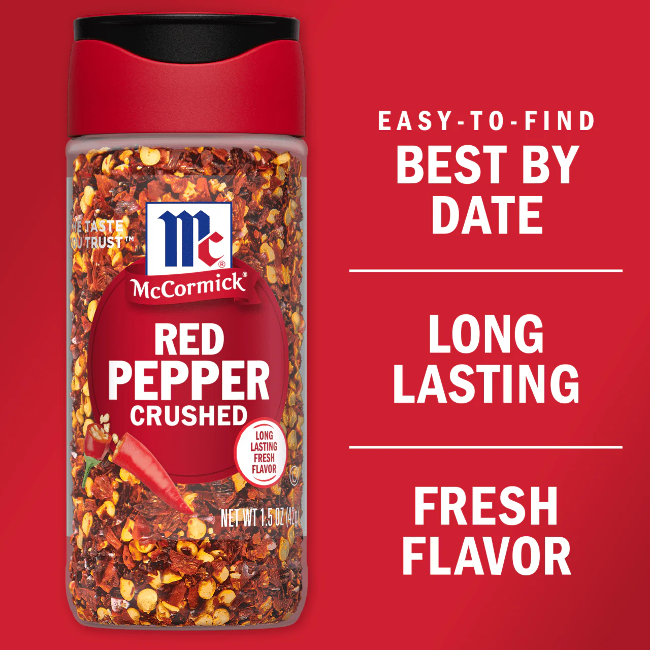 McCormick® Crushed Red Pepper, 1.5 oz - Image 3