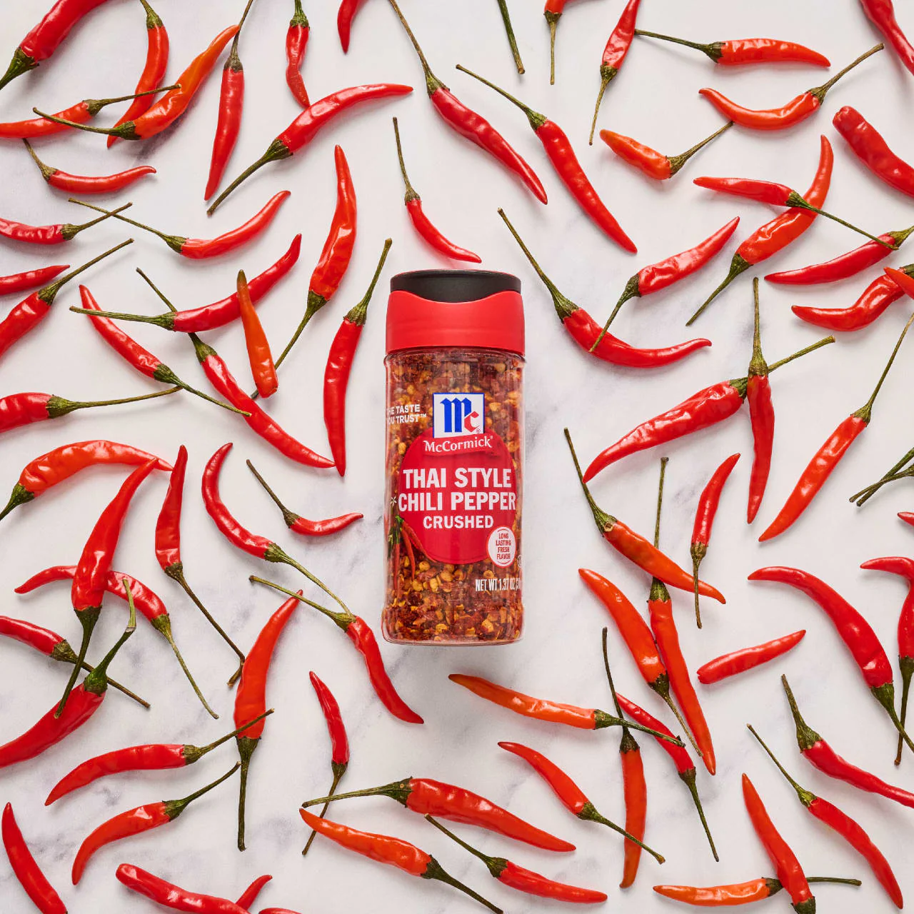 McCormick® Crushed Thai Style Chili Pepper, 1.37 oz - Image 8