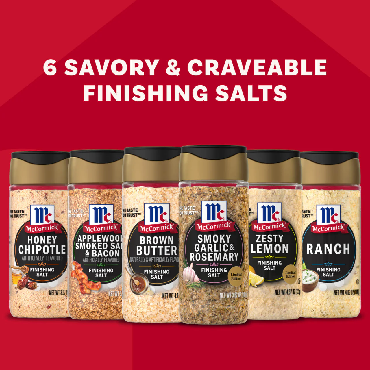 McCormick® Finishing Salts Savory Cravings Collection - Image 5