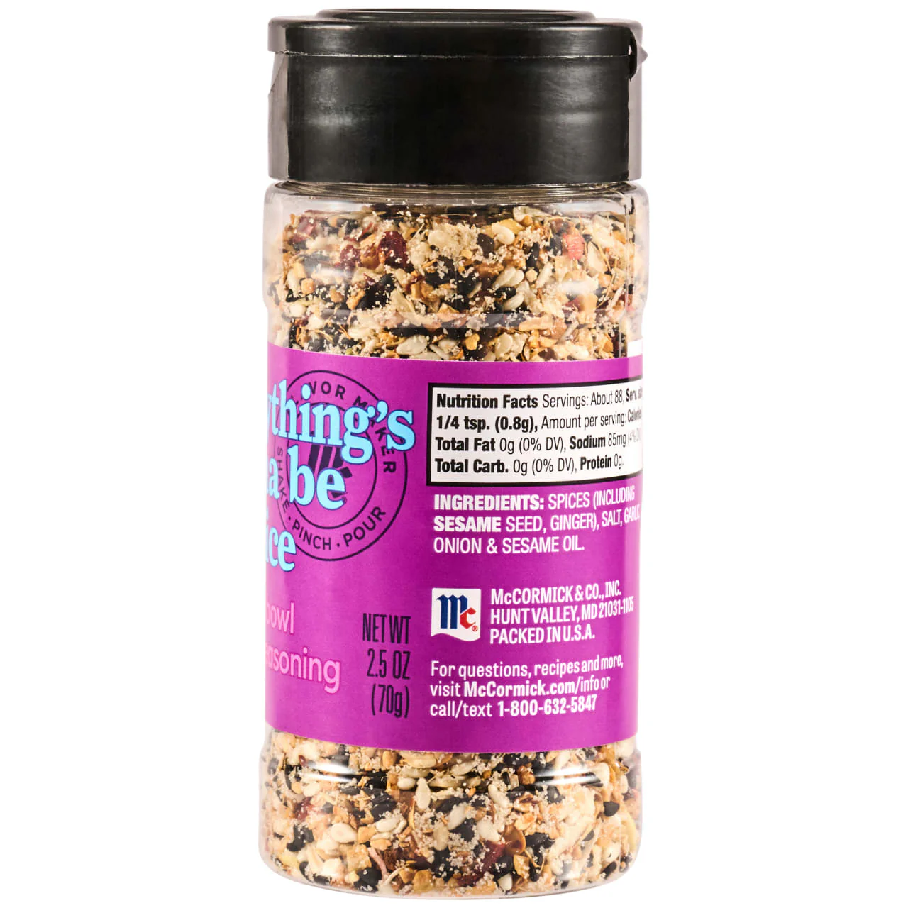 McCormick® Flavor Maker Asian Rice Bowl Topping Seasoning, 2.5 oz - Image 21