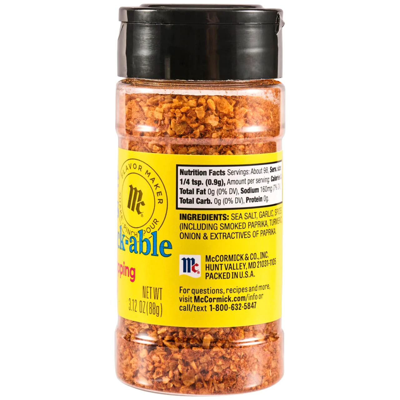 McCormick® Flavor Maker Chicken Topping Seasoning, 3.12 oz - Image 21