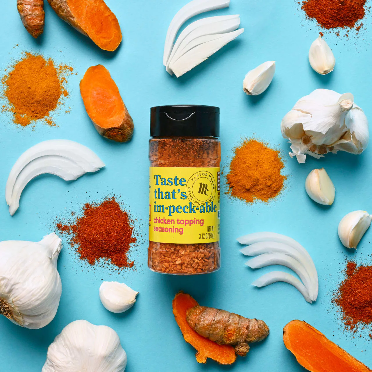 McCormick® Flavor Maker Chicken Topping Seasoning, 3.12 oz - Image 7