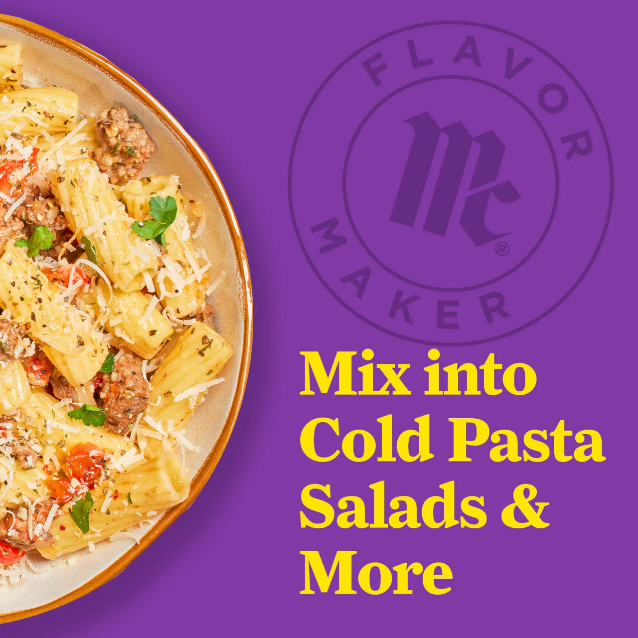 McCormick® Flavor Maker Pasta Topping Seasoning, 2.5 oz - Image 15