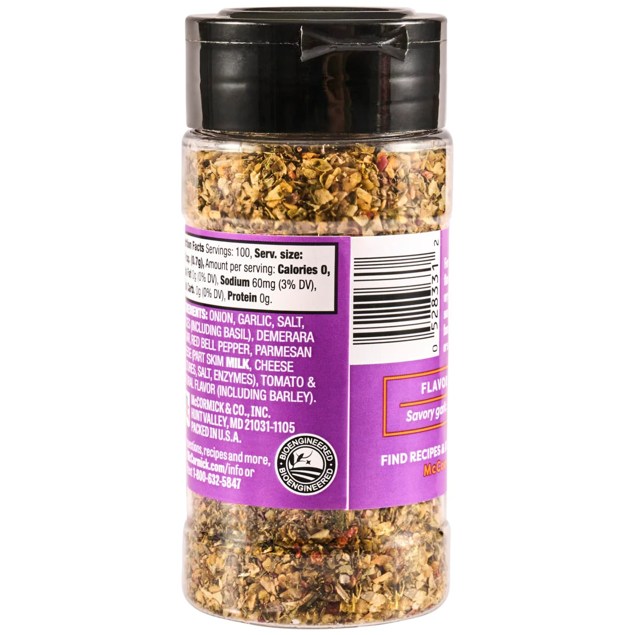 McCormick® Flavor Maker Pasta Topping Seasoning, 2.5 oz - Image 20