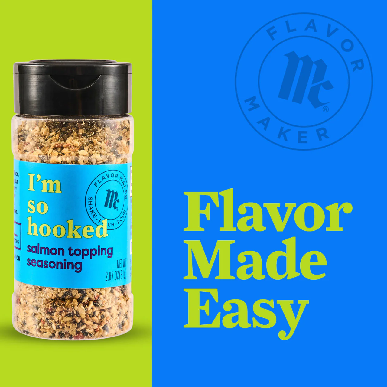McCormick® Flavor Maker Salmon Topping Seasoning, 2.87 oz - Image 13