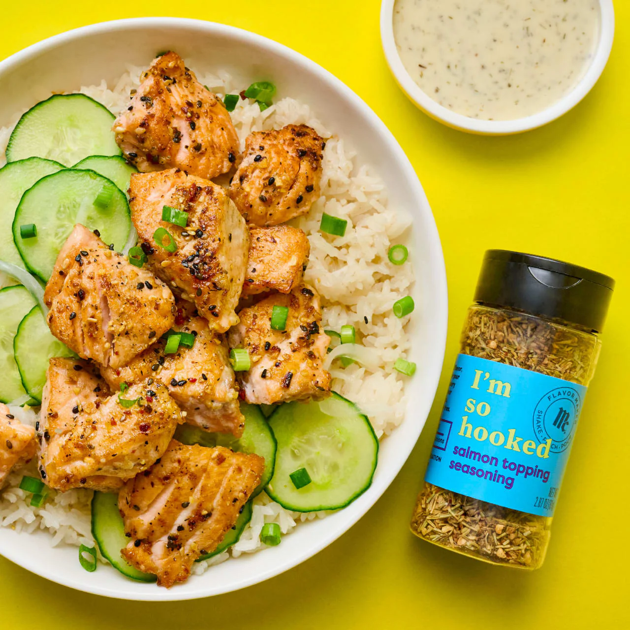 McCormick® Flavor Maker Salmon Topping Seasoning, 2.87 oz - Image 16