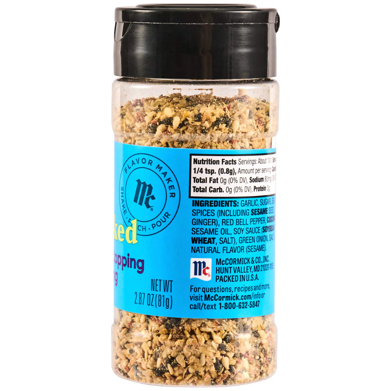 McCormick® Flavor Maker Salmon Topping Seasoning, 2.87 oz - Image 21