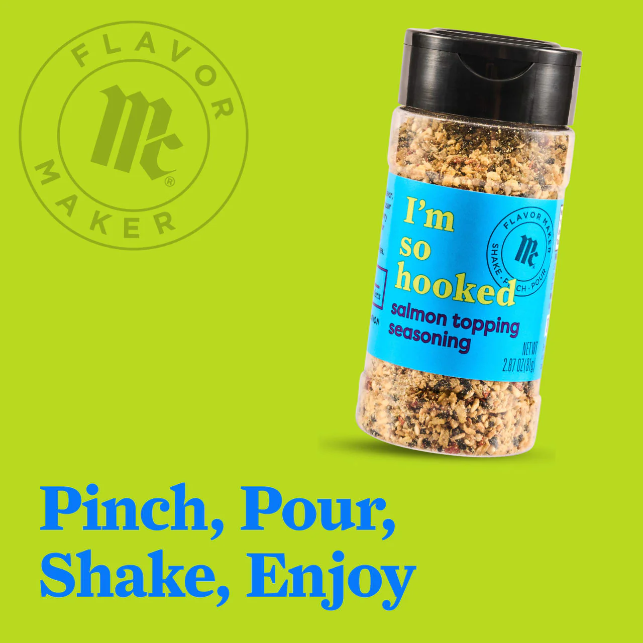 McCormick® Flavor Maker Salmon Topping Seasoning, 2.87 oz - Image 3