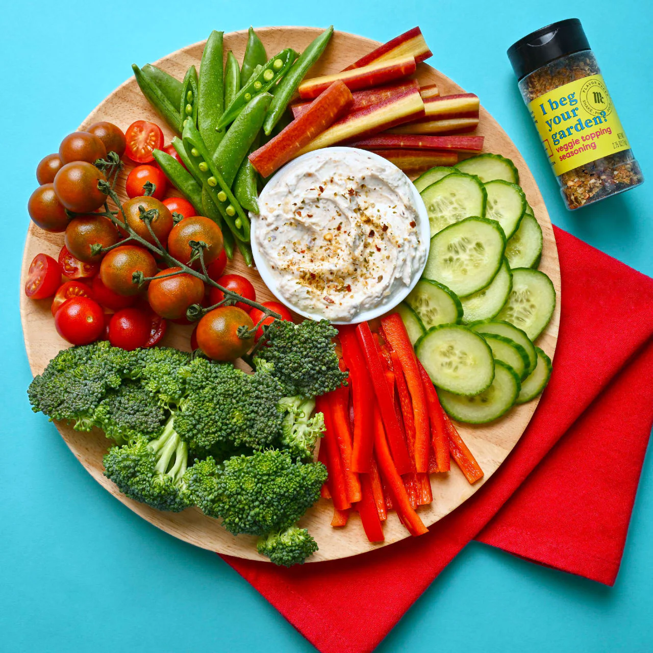 McCormick® Flavor Maker Veggie Topping Seasoning, 2.75 oz - Image 16